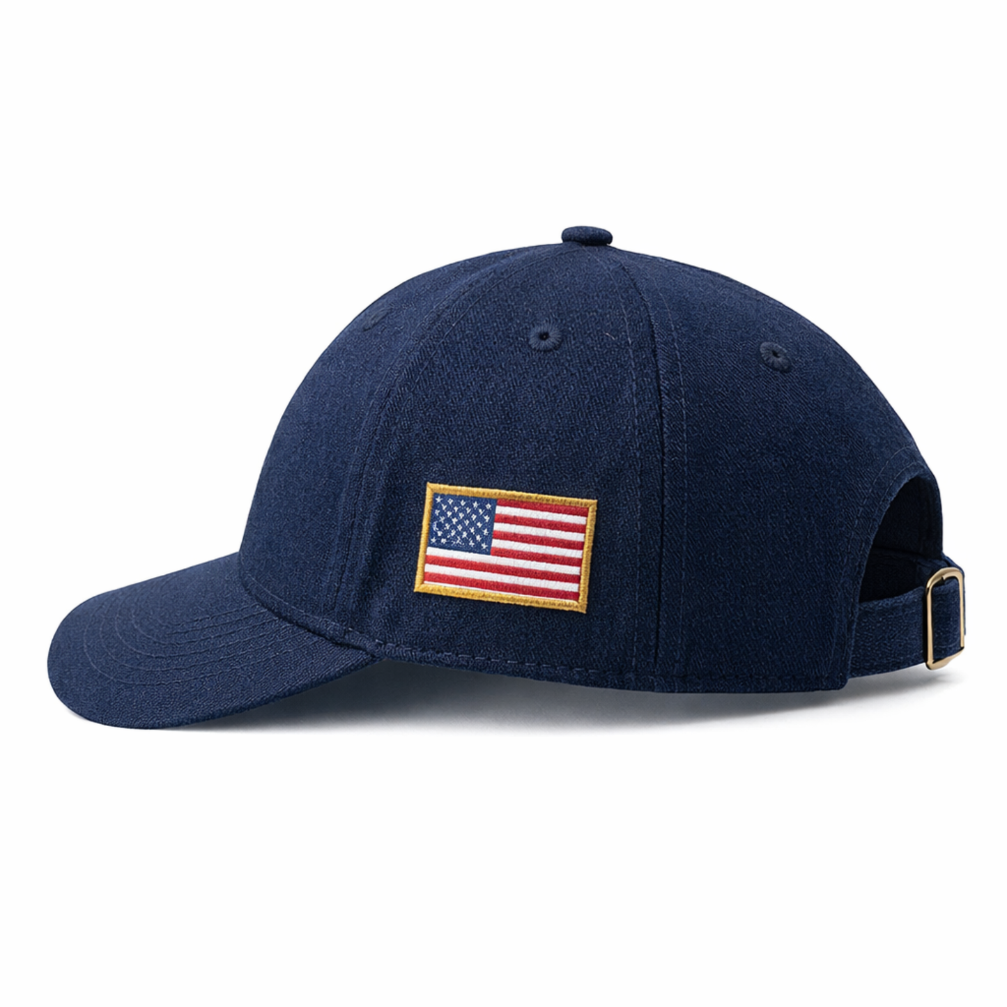 USA 250th Anniversary Hat – Liberty Badge Baseball Cap (Blue)