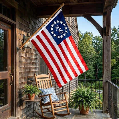 USA 250th Anniversary Flag 3x5 Ft With Printed Polyester Fabric