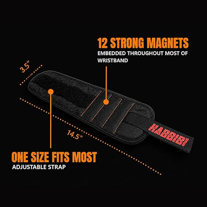 LED Flashlight Gloves for Men with Magnetic Wristband