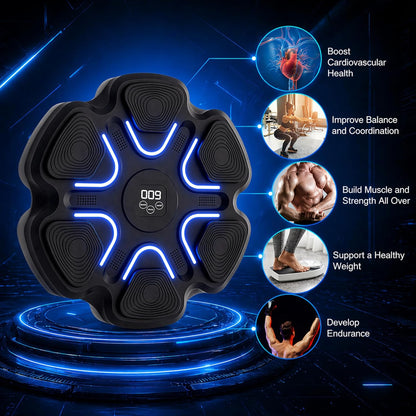 Music Boxing Machine for Adults – Wall Boxing Punching Pad