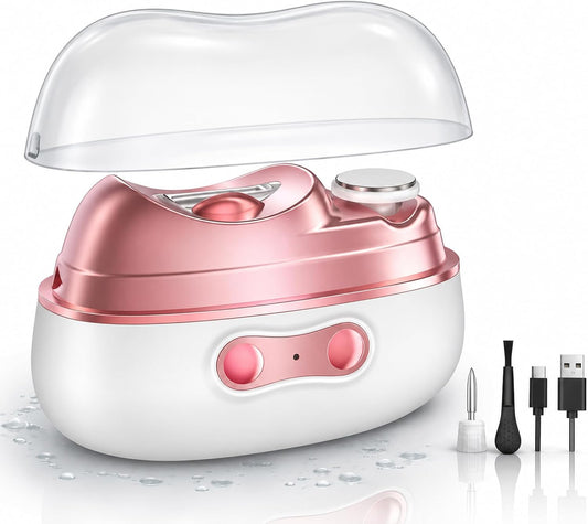 Electric Nail Clipper 4 in 1 Upgraded Rechargeable Automatic Nail Trimmer with LED Light